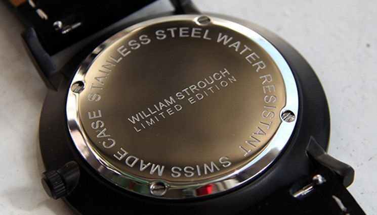 William Strouch Watch - CLASSIC GOLDEN BLACK
